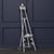 French Style Cream Metal Easel