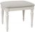 Cromwell Grey Painted Padded Dressing Stool