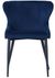 2 x Langley Blue Fabric Dining Chair