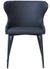 2 x Langley Grey Faux Leather Dining Chair