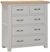 Wilmont Grey Painted 2+3 Drawer Chest