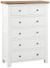 Lundy White Painted 2+4 Drawer Chest