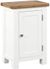 Lundy White Painted 1 Door Small Hall Cabinet