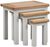 Lundy Grey Painted Nest of 3 Tables