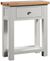 Lundy Grey Painted 1 Drawer Console Table