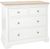 Cromwell White Painted 2+2 Drawer Chest