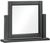 Wilmont Black Painted Dressing Mirror