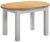 Lundy Grey Painted 4-6 Seater Oval Extending Dining Table - 130cm-170cm