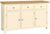 Lundy Ivory Painted Medium 3 Door Sideboard