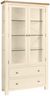 Lundy Ivory Painted 2 Door Display Cabinet