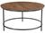 Buxton Brown Mango Wood Round Coffee Table