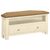 Lundy Ivory Painted 105cm Corner TV Unit