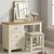 Lundy Ivory Painted 3 Drawer Dressing Table with Stool
