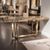 Horizon Marble Console Table with Brass Base - Variation Available