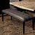 Juliette Leather Dining Bench - Variation Available