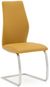 2 x Vida Living Elis Pumpkin Faux Leather and Chrome Dining Chair