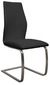 2 x Vida Living Irma Black Faux Leather Dining Chair