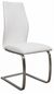 2 x Vida Living Irma White Faux Leather Dining Chair