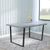 Clearance - Texas 8 Seater Grey Dining Table - 180cm