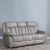 Dylan Sandstone Fabric 3 Seater Electric Recliner Sofa