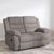 Windsor Brown Fabric 2 Seater Recliner Sofa