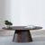 Palma Walnut Oval Coffee Table