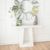 Milan White Marble Console Table
