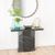 Naples Black Marble Console Table