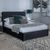 Ashby Black Fabric Bed