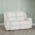 Bentley Cream Leather 2 Seater Recliner Sofa
