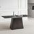 Telma 6 Seater Dark Grey and Black Marble Dining Table - Sizes Available