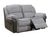Farnham Fusion Grey 2 Seater Recliner Sofa