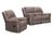 Gloucester Taupe 3+1+1 Seater Recliner Sofa Suite