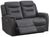 Harrogate Grey Fabric 2 Seater Recliner Sofa