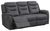 Harrogate Grey Fabric 3 Seater Recliner Sofa