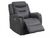 Harrogate Grey Fabric Recliner Armchair