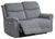 Faringdon Grey Fabric 2 Seater Recliner Sofa