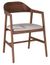 2 x Carrington Walnut Carver Dining Chair