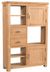 Treviso Oak Large Display Cabinet