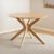 Duncan Oak 2 Seater Round Dining Table - 105cm