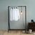 Brent Black Metal Clothes Rack