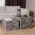 Dice Light Brown Square Coffee Table - Set of 2
