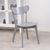 2 x Roxby Grey Dining Chair