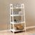 Wally White Small Ladder Bookcase