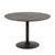 Ibiza Black 4 Seater Round Dining Table - 110cm