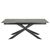 Irwine Black Ceramic 8-10 Seater Extending Dining Table with Star Legs - 200cm-240cm