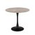 Malta Brown Ceramic 2 Seater Round Dining Table - 90cm