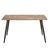 Wicklow Brown Ceramic 4 Seater Dining Table - 140cm