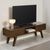 A Line Smoked Oak 2 Drawer TV Unit