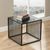 Strington Black Marble Effect Square Side Table